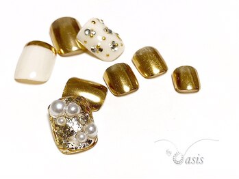 バイオアシス 麻布十番(by Oasis)/ミルクホワイト×ミラーゴールド