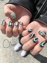 クリア(Clear)/ぷっくりうねうねネイル