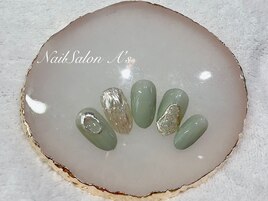 ニュアンスミラーネイル