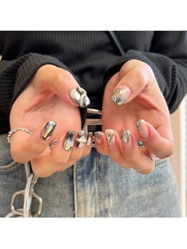 ハラジュクネイルズ(harajukunails)/シンプルデザインコース