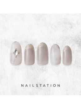 ネイルステーション ルミネ町田店(NAIL STATION)/シンプルネイル/パラジェル