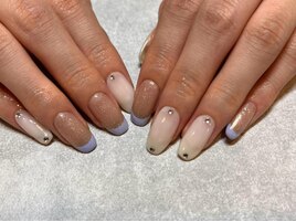 【パラジェル】フレンチネイル