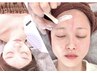 【顔wax＋美肌光脱毛】毛穴黒ずみスッキリツルツルツヤたまご肌♪¥9,800
