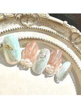 ハーティーネイル 自由が丘南口店(heartynail)/オーロラ/シェル/マーメイド/夏