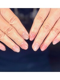 ピンク/うるちゅるネイル/美爪