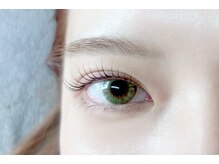 しっかり長さを生かしたまつげパーマ◎