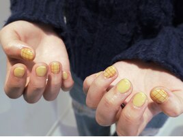 チェックネイル