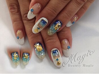 ネイルサロン ビューティーマジック 川口店/シェルアートネイル