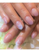 アンベリール ネイルサロンアンドスクール(embellir)/定番シンプルネイル