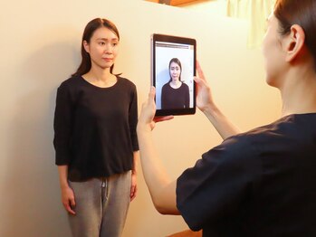 ビコツゼロ 恵比寿(BIKOTSU ZERO)/施術後のお顔を撮影