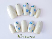 エリクサーネイル 神田(Elixir Nail)/シンプル / クーポン使用