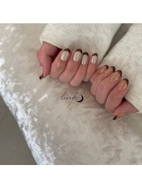 アシンメトリー フレンチ