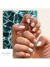 アヤネイルズ アンド アイラッシュ(AYA NAILZ.＆Eyelash)/オシャレフレンチネイル