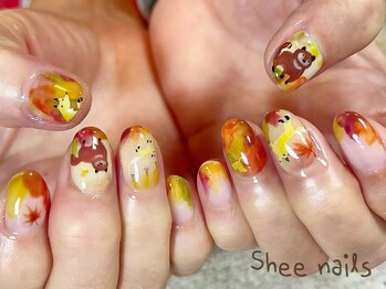 シーネイルズ(Shee nails)/麻布かりんとのパッケージより