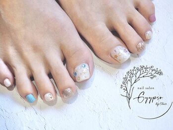 ジプソバイクレール(Gyypso by Clair)/フット　アシメネイル