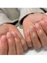 花びらネイル