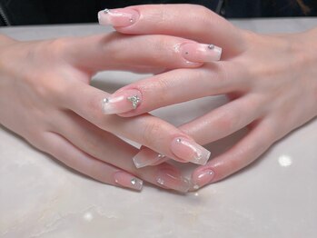 長さだし10本♪チークデザイン