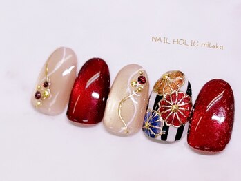 ネイルホリック/1.2月キャンペーンデザイン