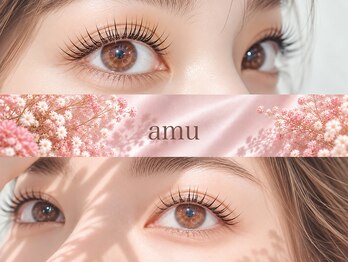 アミュー(amu)の写真/他店で失敗したことがある方にも是非試してほしい、大人女性の為の派手すぎない目元をご提案するサロン*
