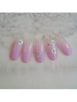 コーラル(CORAL)/ホロフラワーアート ¥9000