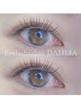 ダリア(DAHLIA)/フラットラッシュブラウンカラー