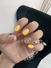 サクラ(SAKURA)/イエローネイル♪