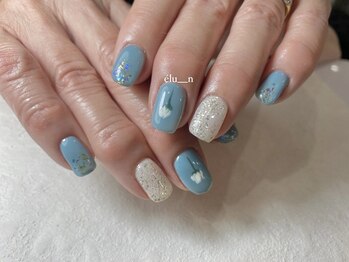 エル(elu)/パラジェル 手書きネイル