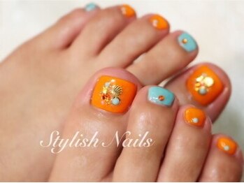 スタイリッシュネイルズ(Stylish Nails)/フットジェル夏パーツ