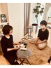 2名様入口【更年期・デトックス・艶肌】大和当帰葉よもぎ蒸し40分