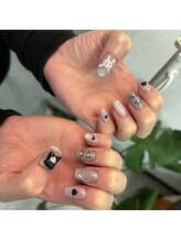 カオネイル 新宿店(KAONAIL)/紫クロミネイル♪