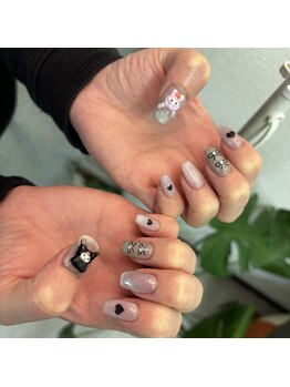 カオネイル 新宿店(KAONAIL)/紫クロミネイル♪