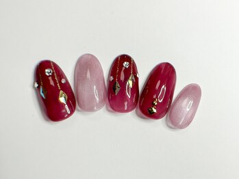 ネイル アトリエ パルネ(Nail Atelier PALNE)/定額シンプルデザイン