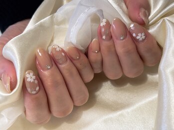 フランジュエリー(Franjewelry)/桜ネイル