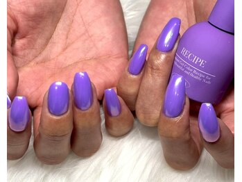 リブヴァラ(Lib Valla)/ワンカラー/パープルネイル