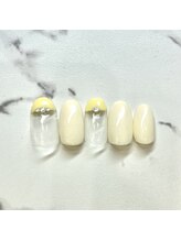 キューセブンネイルラウンジ 与野店(Q7 Nail Lounge)/定額Bデザイン　¥5,500