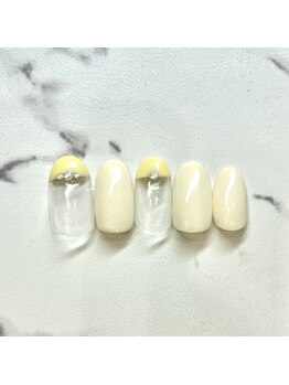 キューセブンネイルラウンジ 与野店(Q7 Nail Lounge)/定額Bデザイン　¥5,500