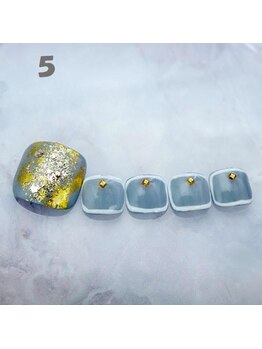 はあとねいる 町田店/フットネイル：No.5