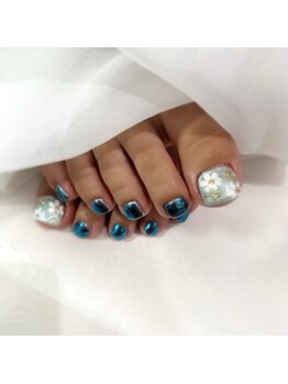 ネフレル/フット親指アート