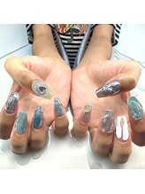 アヤネイルズ アンド アイラッシュ(AYA NAILZ.＆Eyelash)/120mins 持ち込みアート
