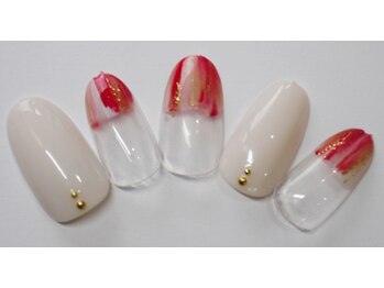 ビューティーアンドスパ セレクトプラス(Beauty & Spa treatment Select +)/ニュアンスネイル☆¥5800