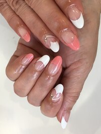 ハート柄ネイル