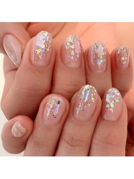 エトワール 御器所店(Etoile)/ホロラメグラデーションネイル