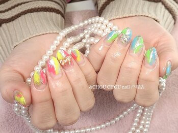 アンドシュシュネイル(&CHOU CHOU nail)/お客様ネイル