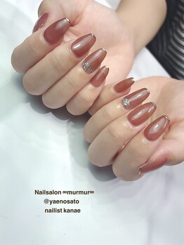 マーマ 八戸ノ里店(murmur)/シンプルネイル