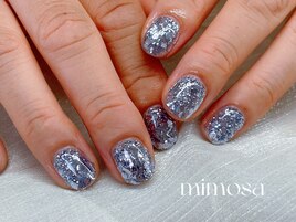 夏梅雨キラキラワンカラー