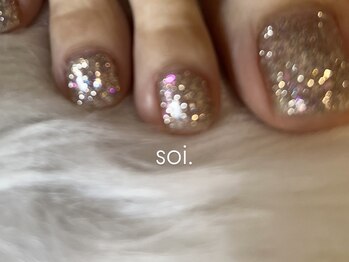 ソワ(soi.)/［foot］one color