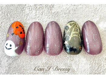 キャンアイ ドレッシー 横須賀中央店(Can i Dressy)/ハロウィンネイル¥8,000