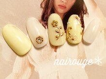 ネイル―ジュ 札幌大通店(nairouge*)/シェルフラワーネイル♪