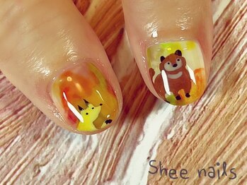 シーネイルズ(Shee nails)/麻布かりんとのパッケージより