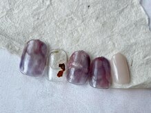 アイネイルズ 梅田店(I nails)/もやもやニュアンス